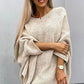 [best gift] Women’s Elegant Knitted Cape Sweater