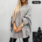 [best gift] Women’s Elegant Knitted Cape Sweater