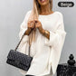 [best gift] Women’s Elegant Knitted Cape Sweater