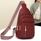 ✨Hot Sale✨Women's Vintage PU Leather Chest Bag👜