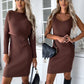 🌷💝Last Day Sale 50%OFF - 👗Knit Pullover Sweater and Cami Dress Set