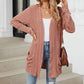 🔥Autumn Sale 52％🔥Women's Casual Knit Long-Sleeve Open Front Coat