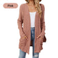 🔥Autumn Sale 52％🔥Women's Casual Knit Long-Sleeve Open Front Coat