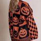 🎃Special Offer 50% OFF🎃Halloween Checkered Sweater