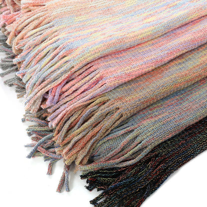 🌸Late summer sales 🌸Limited time 50% discount💕Women's Elegant Tassel Knitted Scarf