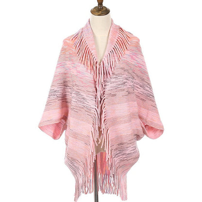🌸Late summer sales 🌸Limited time 50% discount💕Women's Elegant Tassel Knitted Scarf