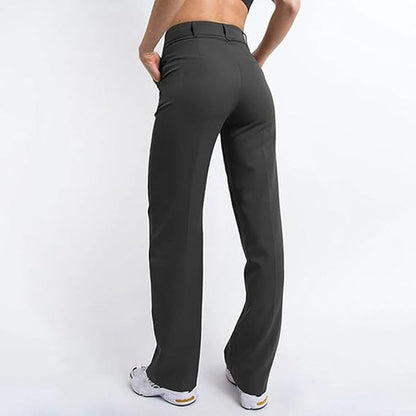 👖Women’s High Waist Stretchy Straight Leg Work Pants.