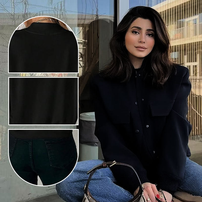 💥Limit Time 59% OFF✨Women's Button Down Short Jacket with Pockets