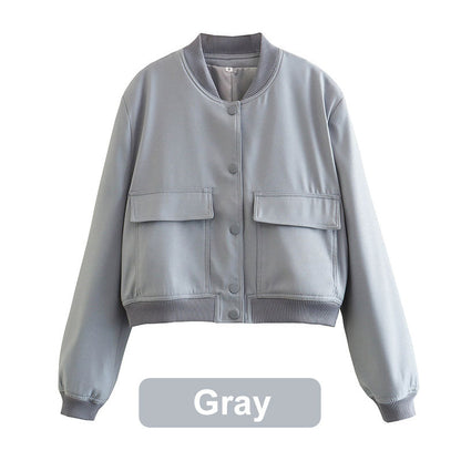 💥Limit Time 59% OFF✨Women's Button Down Short Jacket with Pockets