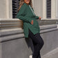 💕Women’s Casual Loose Split Hoodie with Front Pocket