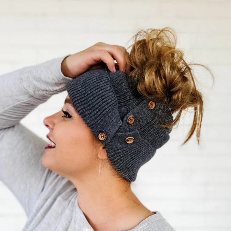 Button urine cap - always showcase your hairstyle and protect your hair