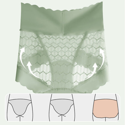 💕Thoughtful design, protecting your private parts💕Breathable Seamless High-Waist Lace Panties