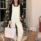🔥2024 New Women's Warm Overalls Loose Casual Jumpsuits（50% OFF）