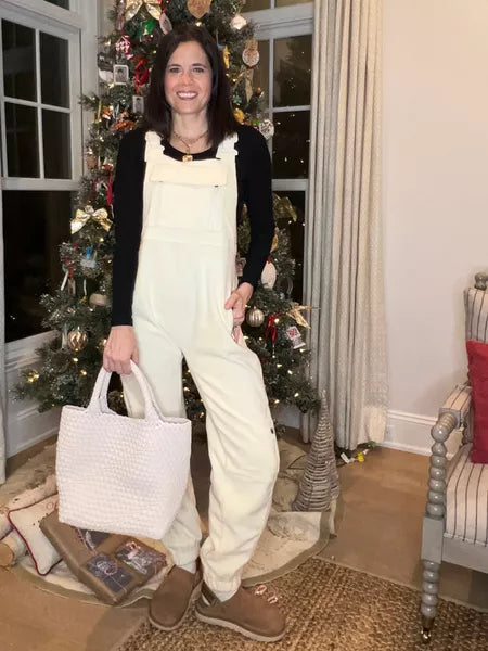 🔥2024 New Women's Warm Overalls Loose Casual Jumpsuits（50% OFF）