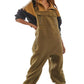 🔥2024 New Women's Warm Overalls Loose Casual Jumpsuits（50% OFF）