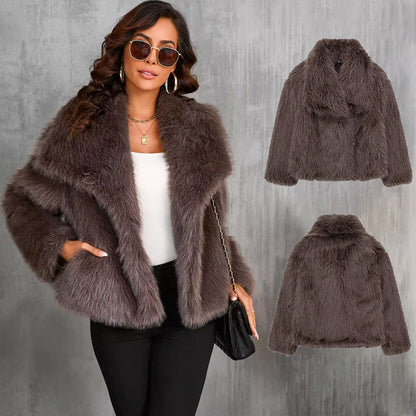 🔥🖤What should I wear tomorrow?🔥🔥Winter Pre-Sale Women's Fur Coat🔥Free shipping