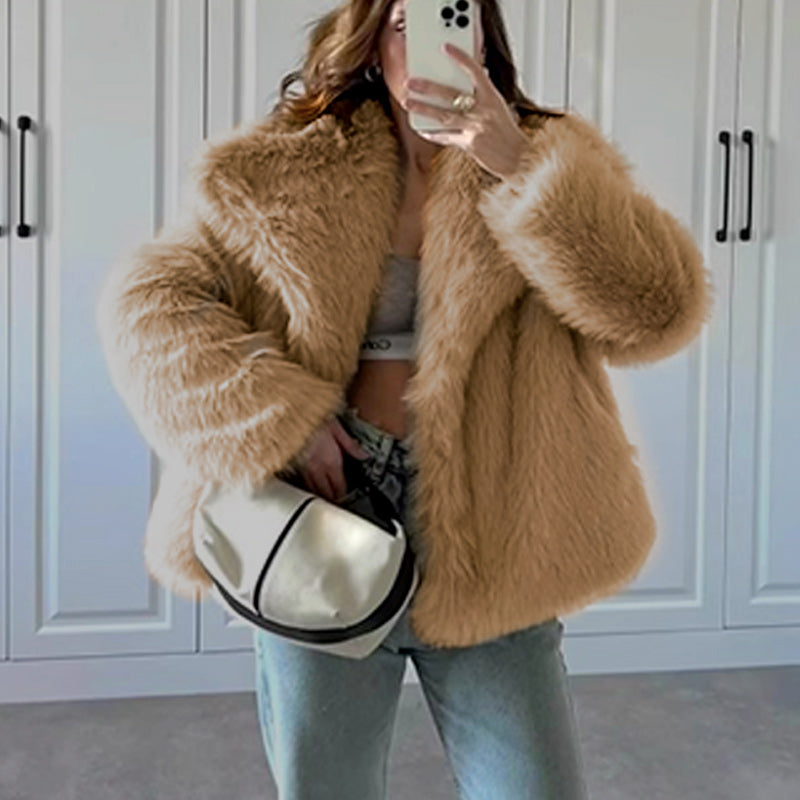 🔥🖤What should I wear tomorrow?🔥🔥Winter Pre-Sale Women's Fur Coat🔥Free shipping