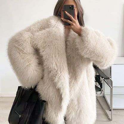 🔥🖤What should I wear tomorrow?🔥🔥Winter Pre-Sale Women's Fur Coat🔥Free shipping