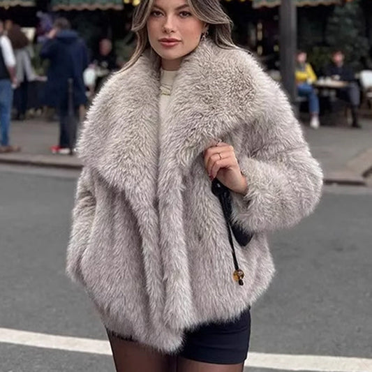 🔥🖤What should I wear tomorrow?🔥🔥Winter Pre-Sale Women's Fur Coat🔥Free shipping