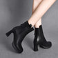 Nice Gift! Ladies Stylish Pointed Toe High Heel Boots