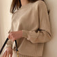 🎄Women's Round-Neck Top ＆ Pleated Skirt 2-Piece Set