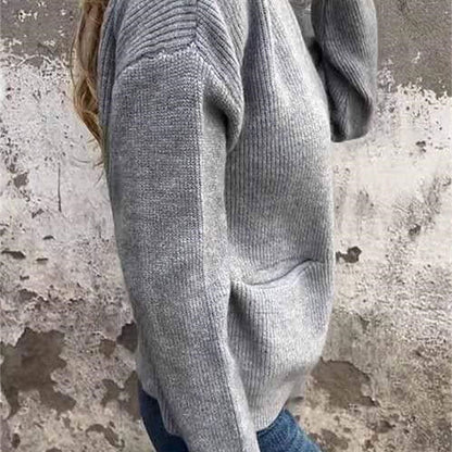 💕What should I wear tomorrow？💕Women's Cozy Zipper Knitted Jacket