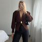 🎅Xmas Sales - 50% OFF🎄Women’s Elegant One Button Knit Sweater Cardigan