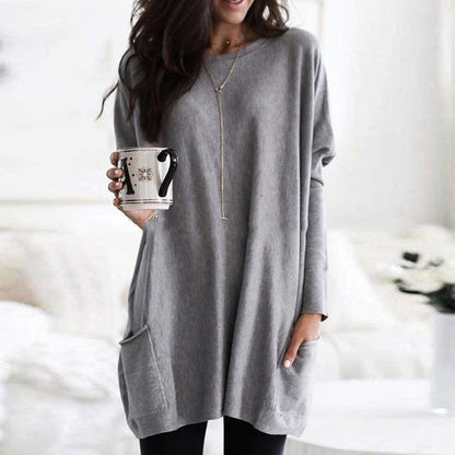 🎉What should I wear tomorrow?🔥New long sleeve casual pocket t-shirt