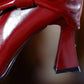 Women's Elegant 2 in 1 Glossy Boots with Detachable Shaft