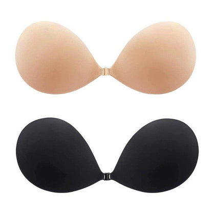 🔥Easy to wear and comfortable for travel🔥Adhesive invisible Gathering Bras
