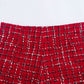 Short style charm, new trend of suits, perfect combination of fashion and elegance 2 PCS Set