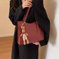 🎅 Pre Christmas special discount 🎄 Women's fashionable shoulder bag with doll pendant