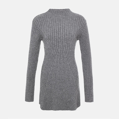 🎅Show off your beauty🎄Women’s Ribbed Knit A-Line Mini Dress