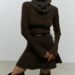 🎅Show off your beauty🎄Women’s Ribbed Knit A-Line Mini Dress