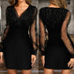🌸Spring Specials🌸 Women’s Mesh Sequin Long Sleeve Bodycon Dress