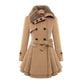 🎅Was soll ich morgen anziehen?🎄Women's Winter Double Breasted Jackets with Belt