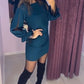 💕What should I wear tomorrow?💕Long Sleeve Mesh Dress with Round Neck