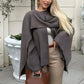 💕What should I wear tomorrow?💕Women's Cozy Solid Elegant Cape Coat