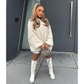 🔥What should I wear tomorrow?💃Women's Warm Mock Neck Loose Fit Sweater