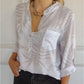 💕What should I wear tomorrow?💕Women's Fashion V-Neck Printed Top