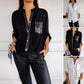 🔥What should I wear tomorrow?🔥2025 Casual patchwork top with sequins