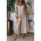 What should I wear tomorrow？Women's Elegant Glossy Maxi Dress