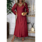 What should I wear tomorrow？Women's Elegant Glossy Maxi Dress