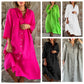 What should I wear tomorrow？Cotton And Linen Loose Shirt Dress