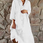 What should I wear tomorrow？Cotton And Linen Loose Shirt Dress