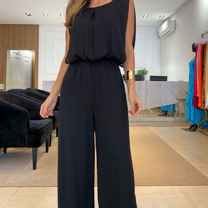 💕What should I wear tomorrow?💕Women’s Trendy Sleeveless Jumpsuit