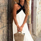 What should I wear tomorrow? 💕Women's Halter Neck Sleeveless Maxi Dress