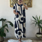 🌸What should I wear tomorrow?💐 Women's Trendy Print Short Sleeve Loose Fit Dress