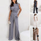 🌸Spring Specials💐 Women’s Elegant Solid Color Two-Piece Set