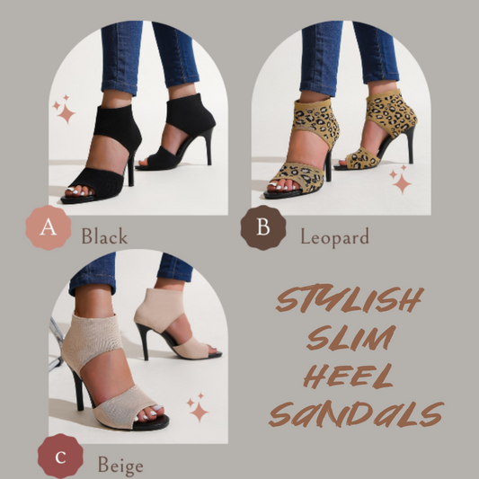 🔥What should I wear tomorrow?🔥Women's Stylish Slim Heel Sandals💖